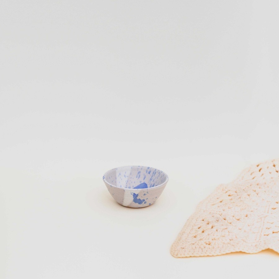 Accessories Settle Ceramics | Settle Ceramics Side Bowl Royal Speckle