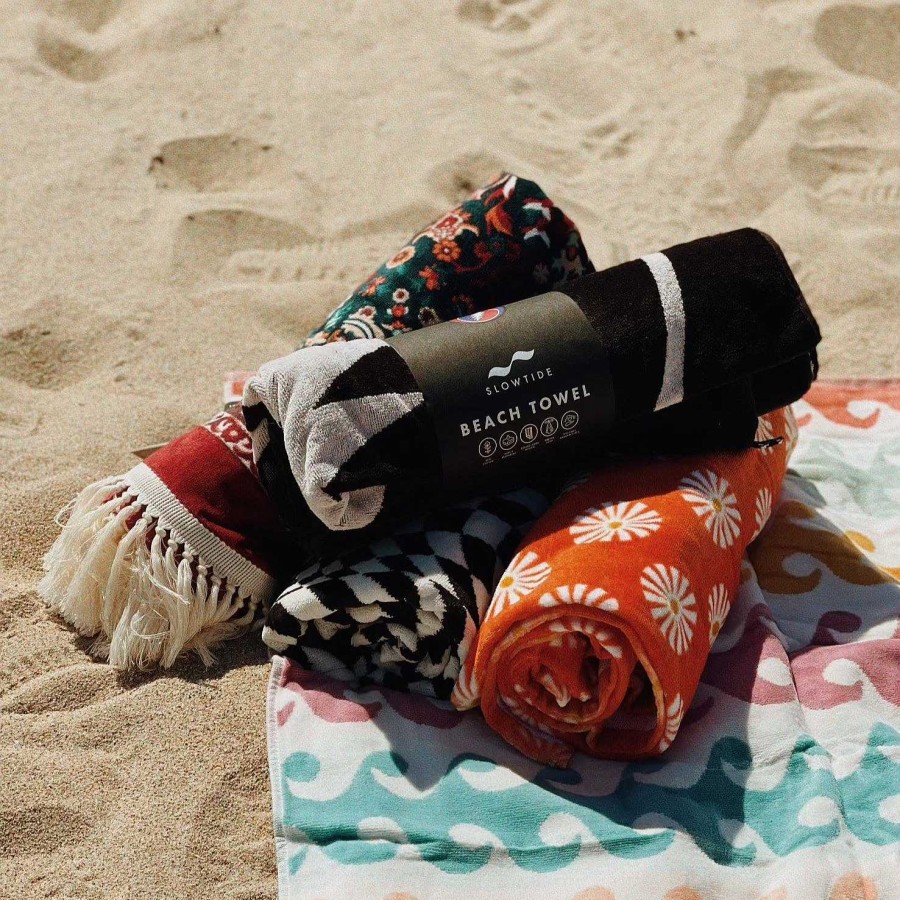 Accessories Slowtide | Slowtide Towel - Grateful Shred