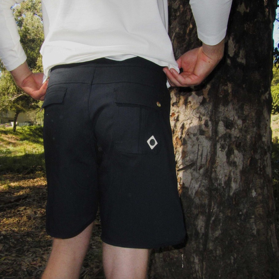 Apparel Ola Canvas Ola Canvas | Ola Canvas Utility Short 01 - Black