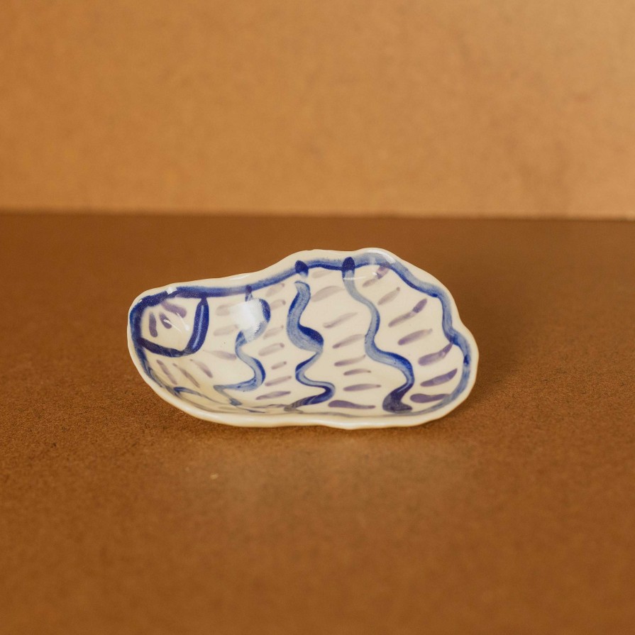 Accessories Rex Ceramics | Rex Design- Catch All Oyster Shells