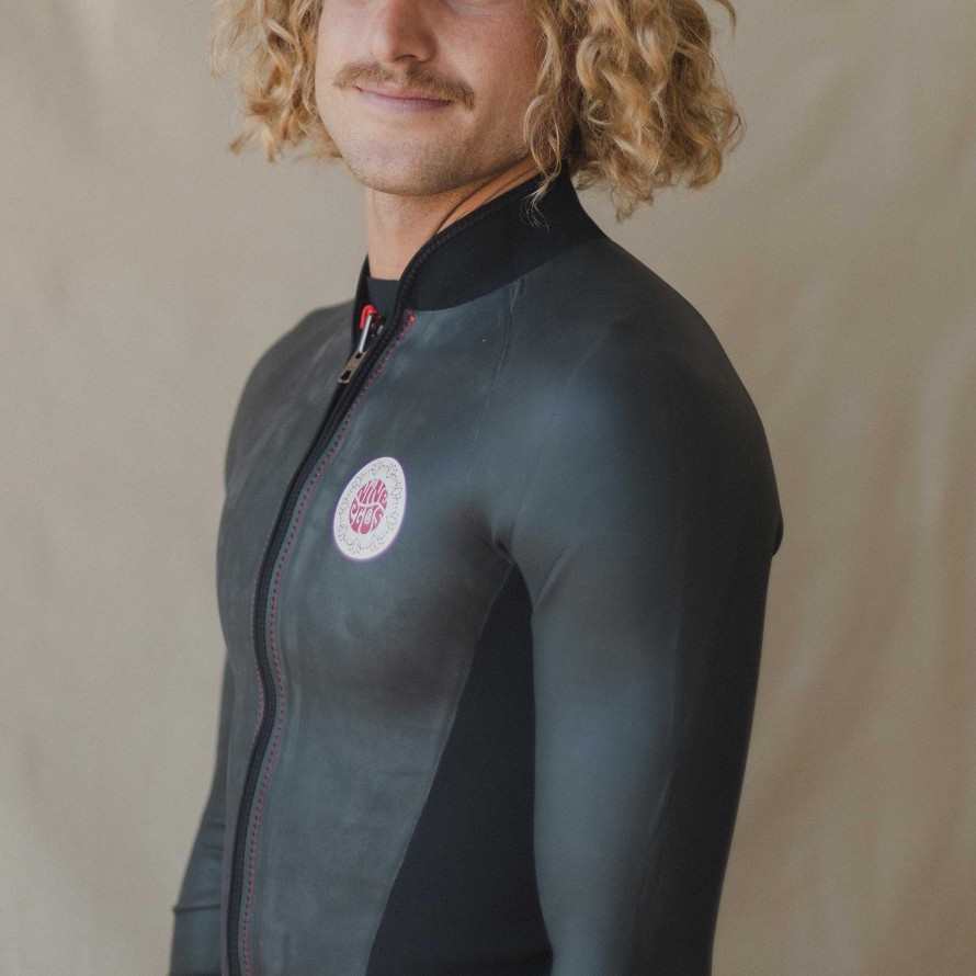 Surfboards Nineplus Wetsuits | Nineplus Men'S Retro Jacket - 2Mm