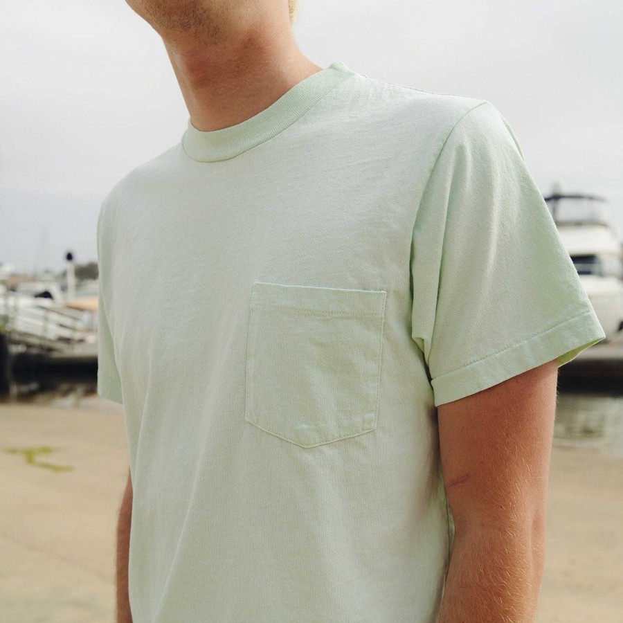 Apparel Yellow Rat Yellow Rat | Yellow Rat Blank Pocket Tee (Seafoam)