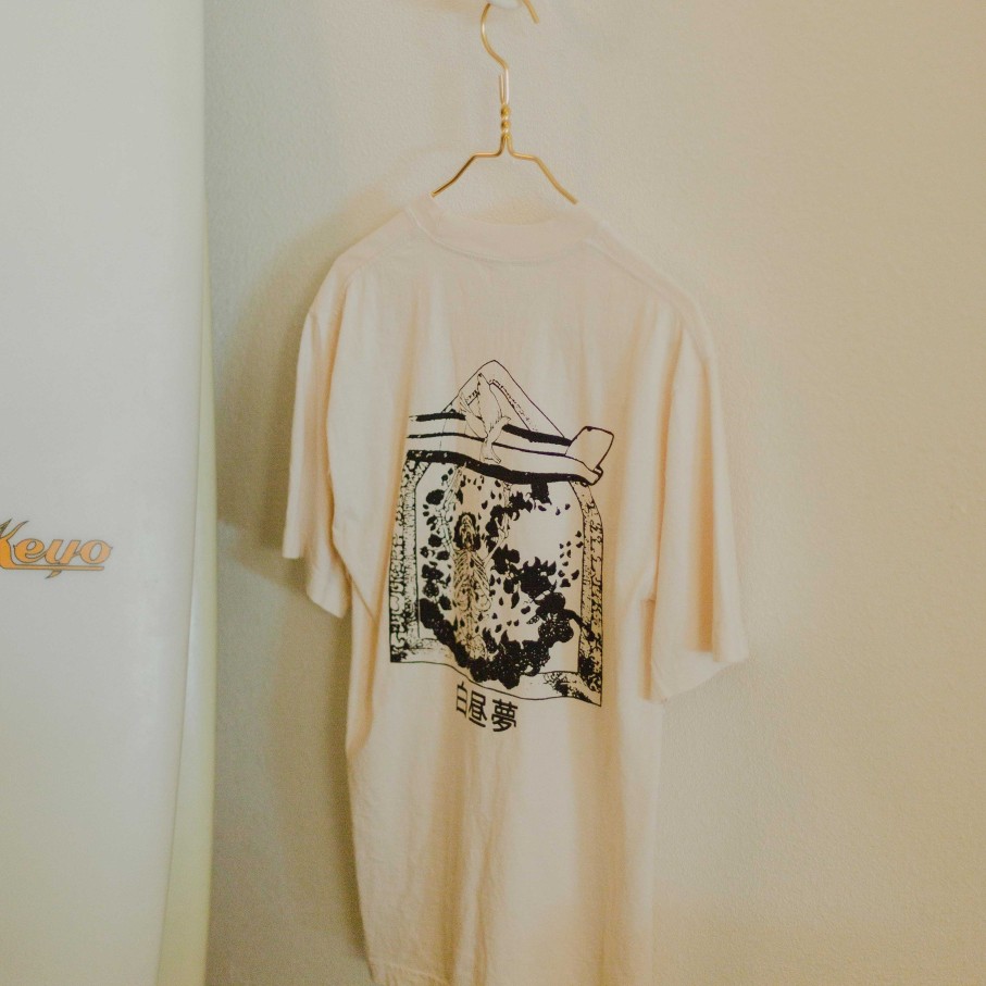 Apparel Daydream Surf Shop Tees | Daydream Dove Tee- Cream