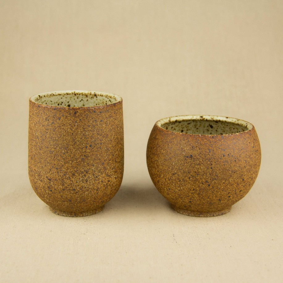 Accessories bX Ceramics | Bx Ceramics - Ceramic Cup - Matte Quail Egg - Unglazed