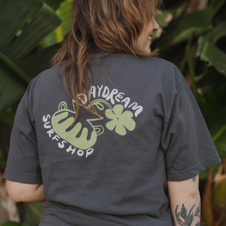 Apparel Daydream Surf Shop Vintage | Daydream Flower Pot Tee - Vintage Black