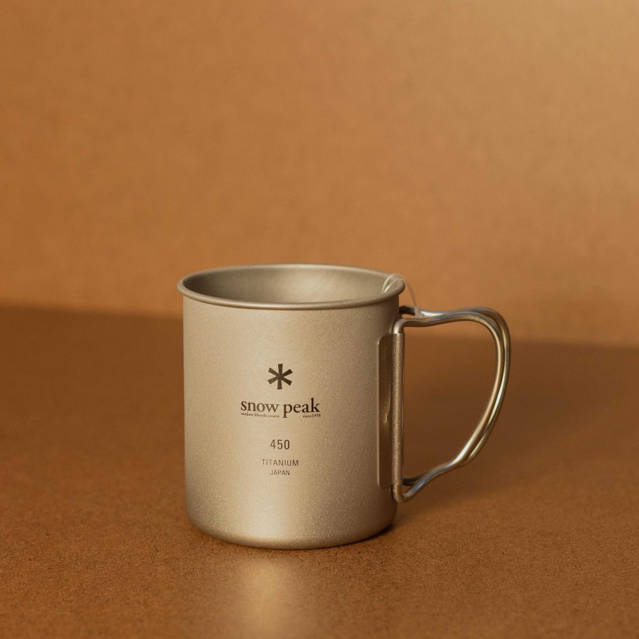 Accessories Snow Peak | Snow Peak- Ti-Single 450 Anodized Mug