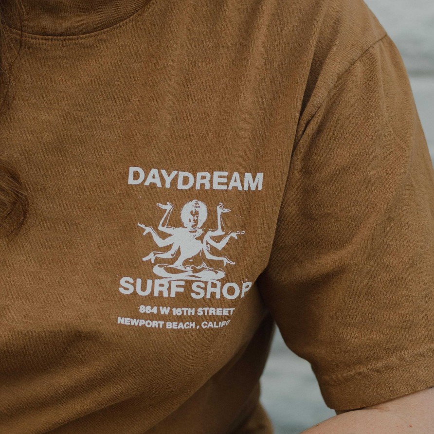 Apparel Daydream Surf Shop Tees | Daydream Shiva Tee - Brown