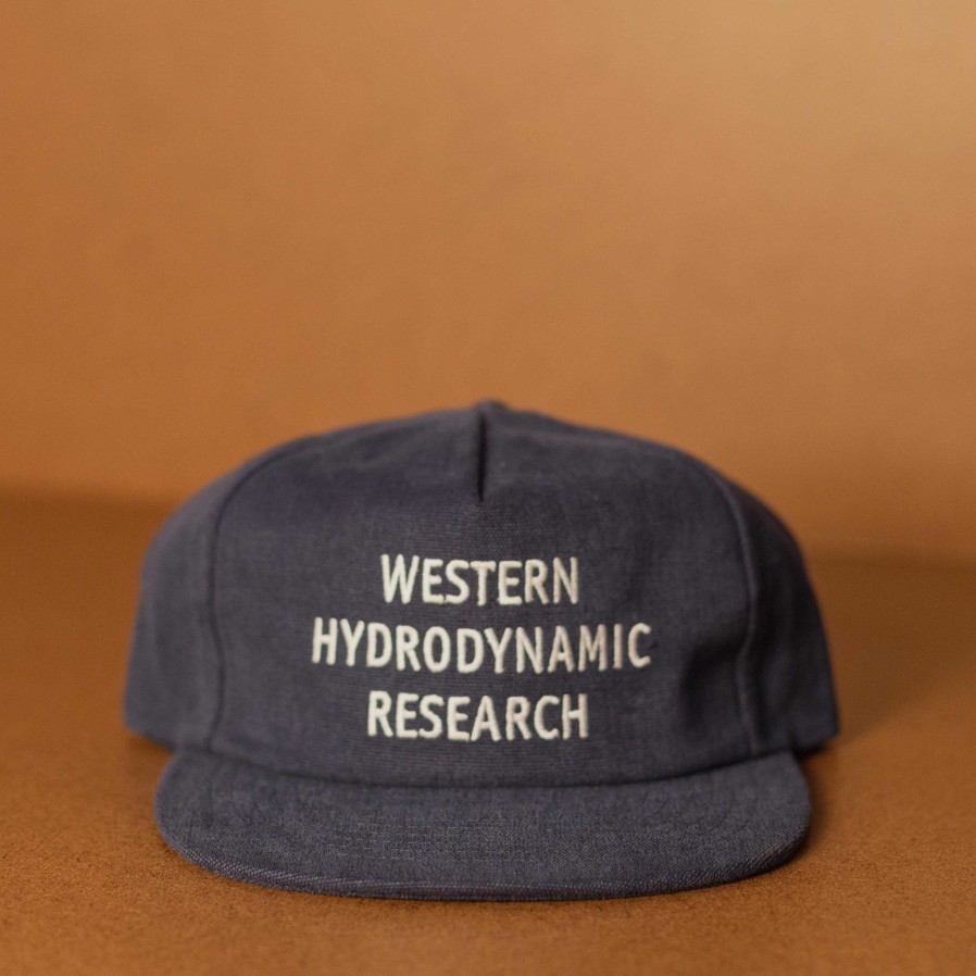 Apparel Western Hydrodynamic Research Western Hydrodynamic Research | Western Hydrodynamic Research- Canvas Promotional Hat (Navy)