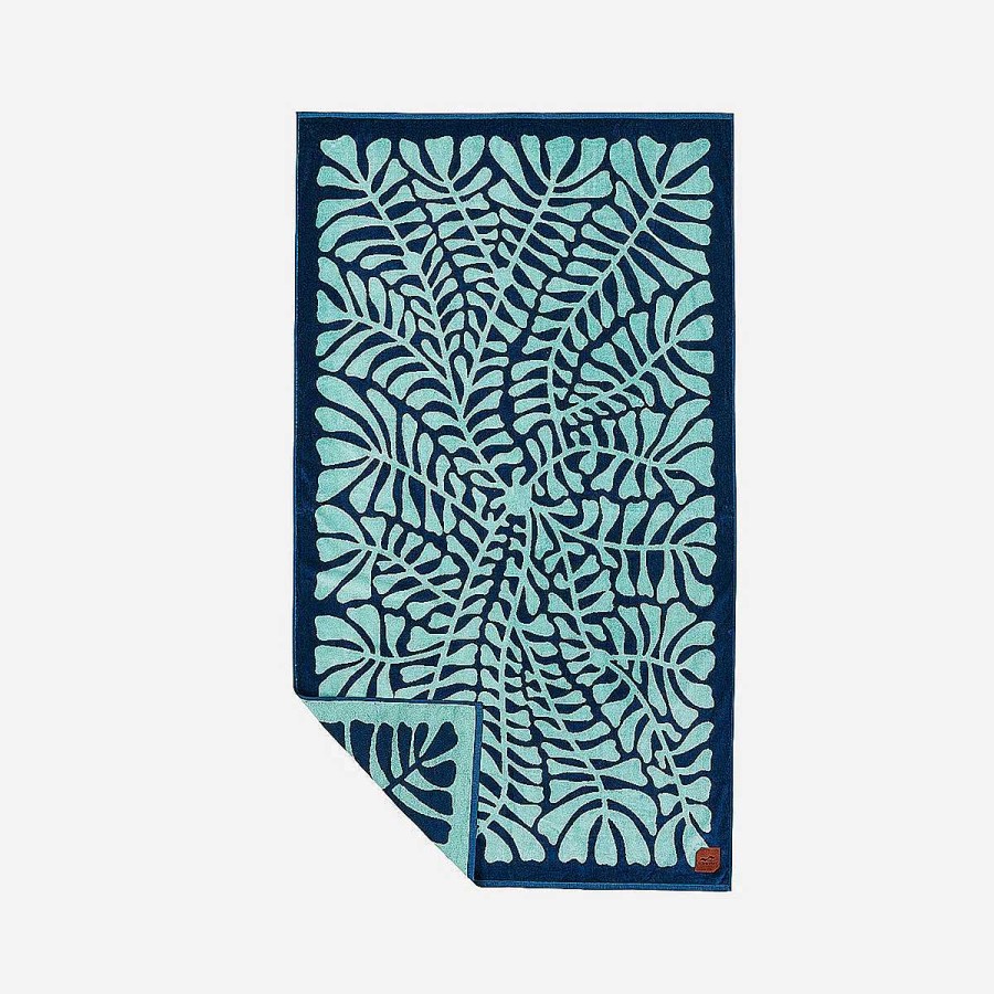 Accessories Slowtide | Slowtide Towel - Hapa Oversized (Ocean)