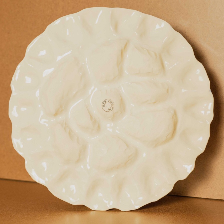 Accessories Rex Ceramics | Rex Design- Oyster Plate