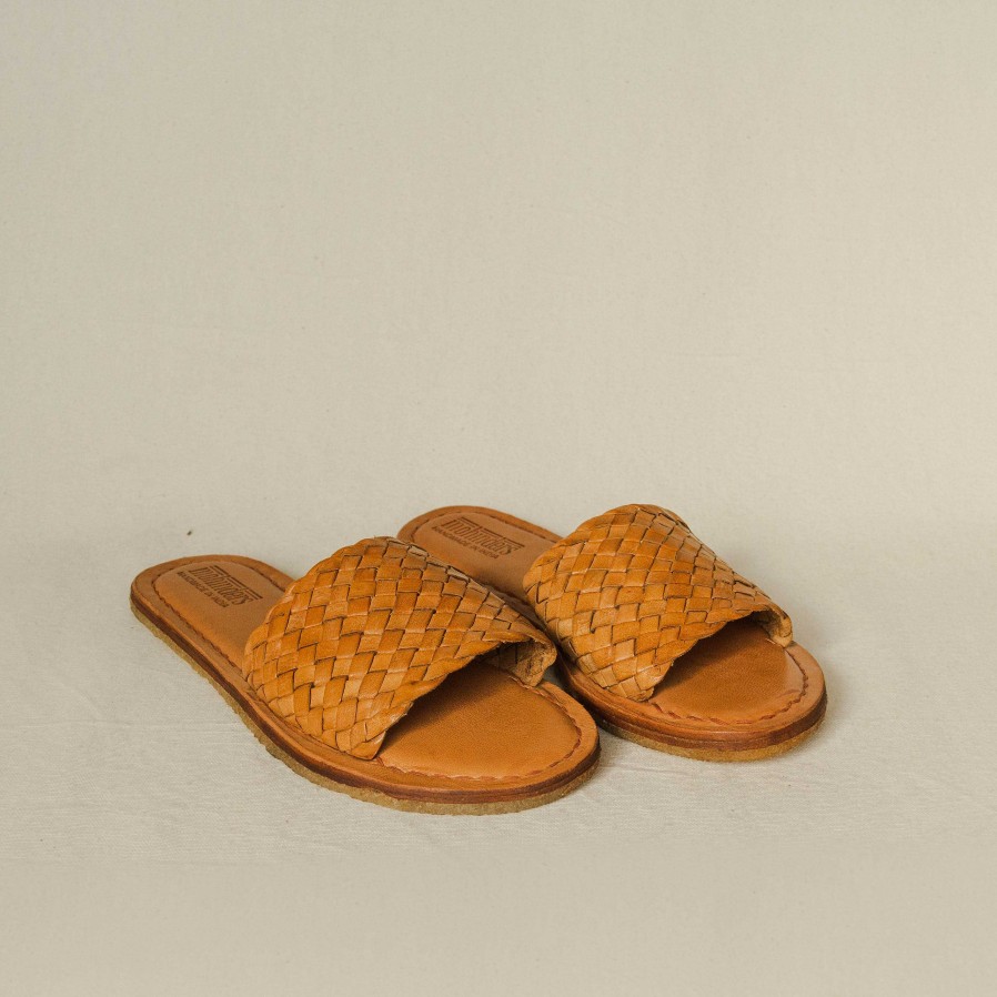 Shoes Mohinders | Mohinders Women'S Woven Sandal In Honey