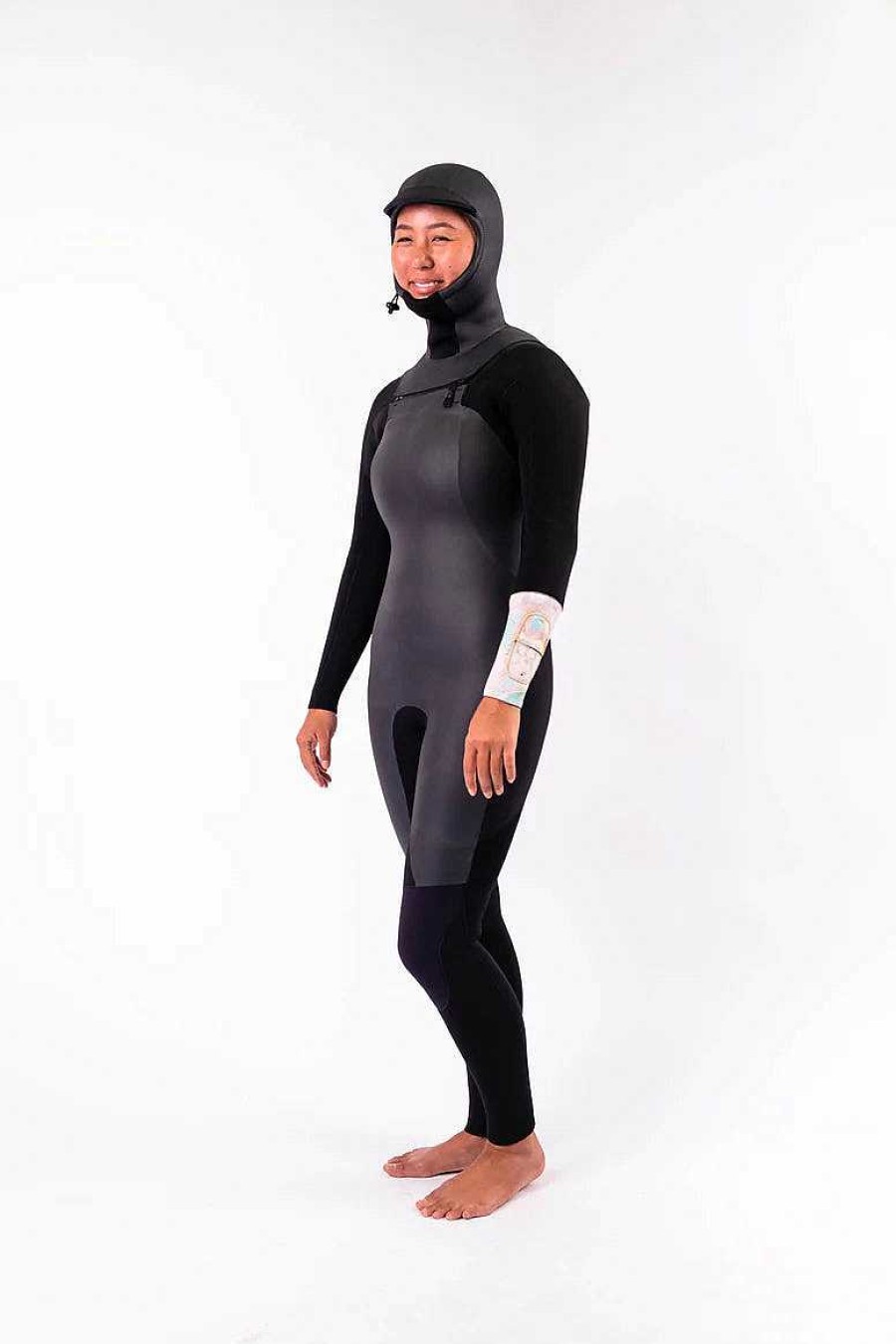 Surfboards Gato Heroi Wetsuits | Kassia- 5/4 Hooded Full Suit