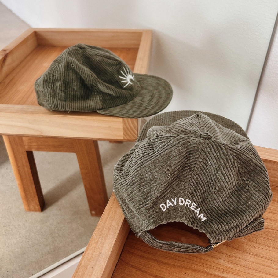 Apparel Daydream Surf Shop Hats | Daydream Moonray Hat - Green Corduroy