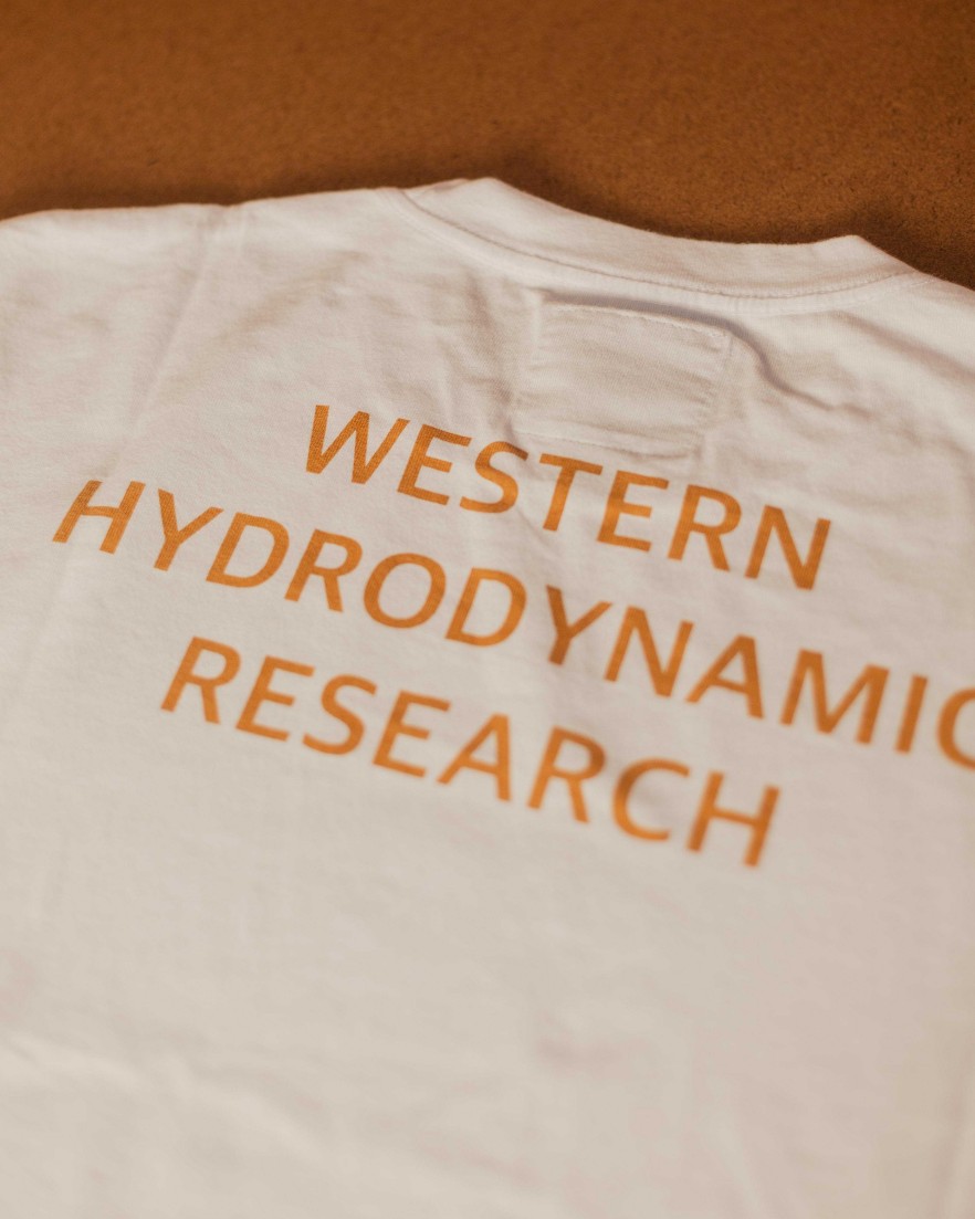 Apparel Western Hydrodynamic Research Western Hydrodynamic Research | Western Hydrodynamic Research - Worker Tee (White) L/S