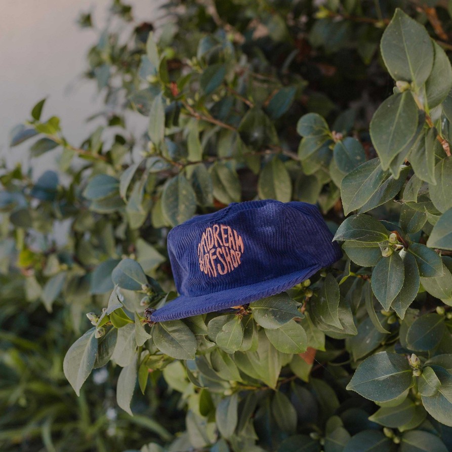 Apparel Daydream Surf Shop Hats | Daydream Orb Hat - Navy Corduroy